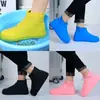 Cubrezapatos de Látex Impermeables y Engrosados para Días Lluviosos, Cubre Pies Resistentes al Desgaste, Cubrezapatos Impermeables Antideslizantes, Empacados Individualmente, Cubrezapatos Portátiles a Prueba de Lluvia