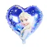 Balões de Folha de Alumínio Desenho Frozen em Estoque Elsa Anna Princesa Olaf Decoração para Festa de Aniversário Infantil