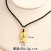 Mesmo estilo loja de ouro método antigo ouro de areia peixinho amarelo colar design moderno senso de design imitação de ouro carpa pingente acessórios mais vendidos fonte