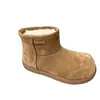 Botas de Nieve de Suela Gruesa para Mujer en Invierno 2025 Nuevos Zapatos Cálidos de Algodón Nicho Antideslizantes Punta Ancha Zapatos de Pan Zapatos Cálidos para la Nieve