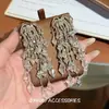 Pendientes de Borlas en Cascada Frescos y Elegantes, de Moda y Versátiles, con un Diseño de Nicho, Lujo Ligero, Pendientes de Borlas Exquisitos y Elegantes