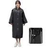 Impermeable Largo de Cuerpo Completo para Adultos, Poncho de Lluvia de una Pieza para Uso en Exteriores, Impermeable de Cuerpo Completo para una Persona para Montar en Bicicleta Eléctrica y Motocicleta