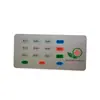 Interruptor de Película Montado na Superfície para Uso Doméstico, Painel de Controle Eletrônico em PVC, Processamento Serigráfico, Rótulos dos Botões, Ultra-Fino Personalizável