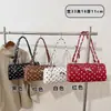 Colección Otoño 2026: Bolso de Mano Elegante y Moderno de Lunares y Bloques de Color, Bolso Tote Pequeño, Bolso Tipo Almohada de Moda y Minimalista, Bolso de Hombro