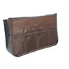 Bolsa de Maquillaje Plegable Doble Multifuncional Coreana, Gran Capacidad, Bolsa de Clasificación Engrosada, Bolso de Mano para Almacenamiento de Productos Digitales de Viaje