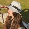 Sombrero de pescador con cordón ajustable y protector solar japonés para hombre y mujer, transpirable, para exteriores, camping, senderismo, sol, vaquero, de moda, para primavera y verano