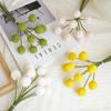 Flor artificial de plástico 9 cabeças pacote bola crisântemo auditório decoração cebola artificial dente-de-leão flor falsa crisântemo de tênis de mesa