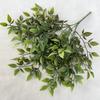 Pequeñas Hojas Sueltas Perennes de Cuatro Estaciones Hojas Persas Boda Adornos Decoración Interior del Hogar Hojas Falsas para Exterior Plantas Suaves