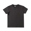 Camiseta masculina de algodão de Xinjiang 270g Camiseta masculina pesada manga curta solta gola redonda japonesa cor sólida camiseta algodão masculino