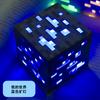 Ao redor do meu mundo, luzes de diamante e pedra mudam de cor, frascos de remédio, coolies do Minecraft têm medo de luzes noturnas, luzes de atmosfera de competição elétrica