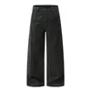 Pantalones cargo de pierna ancha para mujer, color Naranja Juvenil #, diseño acolchado plisado tridimensional, corte holgado, estilizan, elegantes, versátiles y de largo hasta el suelo