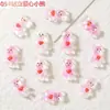 Joyería para arte de uñas de dibujos animados Kulomi Jade Perro Canela Zorro pequeño Oso Kitty Gato Calcomanía para uñas DIY Decoración de resina al por mayor