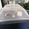 Cubierta de comida grande, a prueba de moscas, para uso doméstico, plegable, para cubrir alimentos en la mesa del comedor, cubierta de mesa