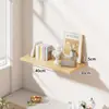 Estante de Pared Oculto de Una Sola Línea Estantería para Libros Colgante de Pared para Sala de Estar Estante Colgante de Pared para Dormitorio