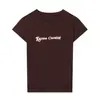 Z Estilo Europeo y Americano Transfronterizo 2026 Nueva Moda Elegante Ropa para Mujer al por Mayor Camiseta de Manga Corta con Letras Delanteras 4174012