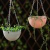 Planta Verde Doméstica Decorativa Cesta Colgante Plástico Colgante Planta Suculenta Colgante Maceta para Flores Creativa Personalizada Maceta para Flores Clivia