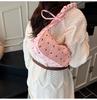 Bolsa Doce e Cool Estilo Sexy para Mulheres 2025 Nova Versátil para o Dia a Dia Bolsa de Ombro Axila Fashion Super Quente Bolsa Carteiro Pequena