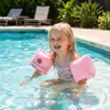 Manga de braço flutuante inflável de rolo de airbag duplo espessado novo PVC crianças aprendem a nadar anel de braço anel flutuante de água
