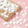 Bolsa de 50 Piezas de Mascarillas Comprimidas de Seda Desechables, Hojas de Mascarilla Ligeras de Tencel, Tela Especial para Mascarilla de Compresa Húmeda, Ultra Delgadas