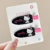 Serie de pato clip de Kitty de Sanrio un par de accesorios de acrílico de dibujos animados material hecho a mano para bricolaje tocado zapatos combinación de flores