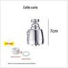 Extensor de Cabeça Antirrespingos de Torneira Filtro Cozinha Booster Extensão de Chuveiro Economizador de Água Bico Torneira Universal