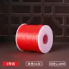 Ano do Zodíaco Chinês Corda Vermelha Nó Chinês Pulseira de Corda Trançada Fio Acessórios de Corda DIY Feitos à Mão Material Fio Vermelho Grosso