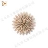 Zapatos de mujer con doble lazo de pedrería super brillante de fábrica, accesorios decorativos de flores para ropa, accesorios para bolsa de zapatos hechos a mano DIY, venta al por mayor