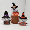 Figurinhas de Fantasma de Halloween Mais Vendidas Transfronteiriças, Figurinhas Inovadoras de Chapéu de Bruxa, Enfeites de Decoração de Mesa para Quarto Infantil