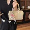 Bolso Boston de nicho estilo coreano para mujer, nuevo bolso de mano de diseño de nicho 2026, bolso simple tipo almohada