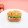 Muñeco de Peluche Nuevo Juguete de Comida Pan Huevo Hamburguesa Decoraciones Accesorios DIY Adornos para Tocados de Niñas