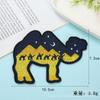 Novos Patches de Bordado de Animais Céu Estrelado Adesivo Termocolante Patches de Bordado Feitos à Mão DIY para Sapatos, Chapéus, Acessórios e Materiais de Vestuário Atacado