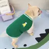 Ropa Engrosada para Perros Medianos, Ropa para Perros Mascotas, Abrigo para Bulldog Francés Pug, 23 Bulldog Béisbol Bordado Polar