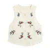 Comercio Exterior 2026 Verano Nuevo Estilo Europeo y Americano Moda Femenina Casual Holgado Top Estilo Chaleco y Pantalones E75445