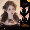 Tiara de Halloween Chifres de Diabinho Cosplay Orelhas de Elfo Presilha de Cabelo Abóbora Tiara Acessórios de Cabelo