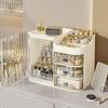 [Estrictamente Seleccionado] Caja de Almacenamiento para Cosméticos del Hogar y Productos para el Cuidado de la Piel, Caja de Almacenamiento Multifuncional a Prueba de Polvo, Estante de Almacenamiento de Gran Capacidad