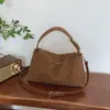 Bolsa Feminina 2026 Novo Estilo Bolsa Fosca de Ombro Moda Feminina Simples Bolsa de Mão Grande Capacidade Bolsa Transversal