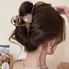 Lindo y Adorable Pasador para el Cabello con Forma de Oso para Mujer, Nuevo Modelo 2026, Pinza de Tiburón de Gama Alta para Accesorios de Peinado Recogido en la Parte Posterior de la Cabeza