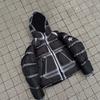 Jaqueta de Algodão Grossa e Quente com Capuz, Nova, para Homens e Mulheres, Moda de Rua, Jaqueta Puffer para Comércio Exterior Europeu e Americano