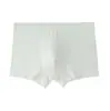 Roupa íntima masculina de seda gelada em malha U convexa modal boxer masculina moda de verão roupa íntima masculina atacado