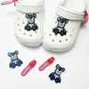 Acessórios de decoração de sapatos DIY para Crocs, fivelas decorativas fofas de pelúcia 3D de desenhos animados, leão e gato do zoológico para a superfície do sapato