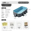 Piscina, Piscina Inflável Residencial, Piscina Infantil Dobrável Personalizada para Família, Piscina Grande Externa com Estrutura