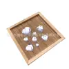 Ventas Directas de Fábrica Taiwán Acrílico Corazón de Melocotón Malla Agujero Doble Diamante 8-25mm Ropa Joyería Sandalias Accesorios de Pedrería