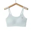 Sujetador Camisola Etapa Dos para Niñas en su Etapa de Desarrollo, Sin Costuras Anti-Bultos con Copa Fija para Estudiantes de Secundaria, Transfronterizo