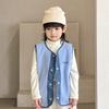 Colete Infantil 2026 Novo Outono Colete para Meninos Bebê Quente Top de Fleece Essencial para o Outono do Jardim de Infância
