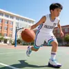 Conjunto de Uniforme de Basquete Infantil para Meninos e Meninas, Fantasias de Palco para Apresentações de Alunos do Jardim de Infância e Ensino Fundamental, Personalizável