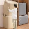 Bolsa de almacenamiento de gran capacidad ropa edredón bolsa de almacenamiento para armario mudanza sala de estar dormitorio edredón organizador cesta de almacenamiento