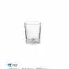 DIY Vela Artesanal Aromaterapia Vidro Vazio Vidro de Cera Castiçal Copo Doméstico Quarto Transparente Castiçal Copo de Vidro