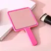 Espejo Transmisión en Vivo Espejo de Mano Espejo de Maquillaje Portátil Colocar en Escritorio Espejo Pequeño DIY Espejo de Bolsillo Mini Espejo de Tocador