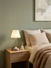 Nueva lámpara de hongo moldeada transfronteriza, lámpara de mesita de noche con un toque vintage de alta gama, recargable, lámpara de mesa decorativa creativa para dormitorio