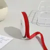 Rolo pequeno de fita colorida com flocado para laços artesanais DIY, acessórios de cabelo, tiaras, decorações de Natal e embrulho de presentes